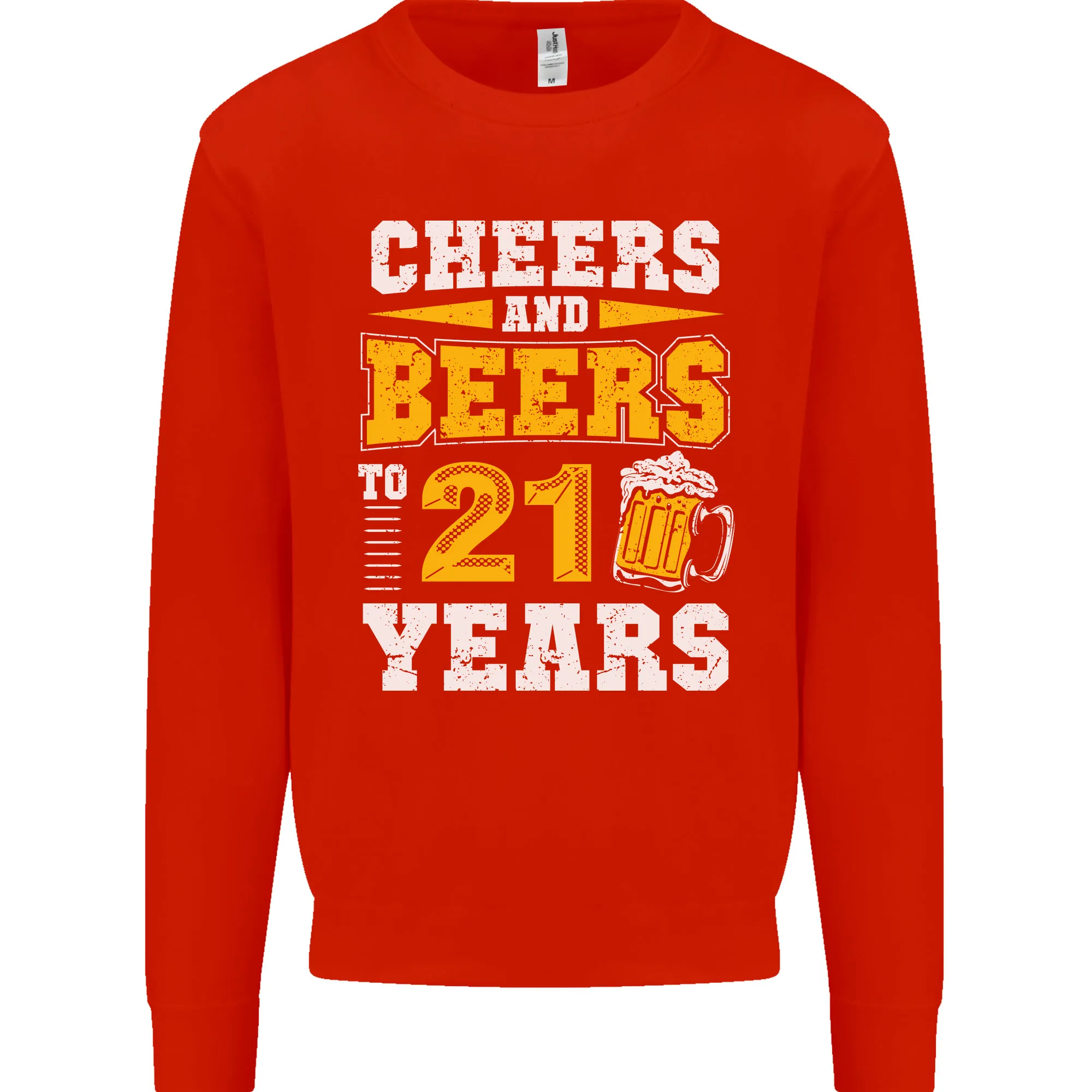 21st Birthday 21 Year Old Funny Alcohol Mens Sweatshirt Jumper