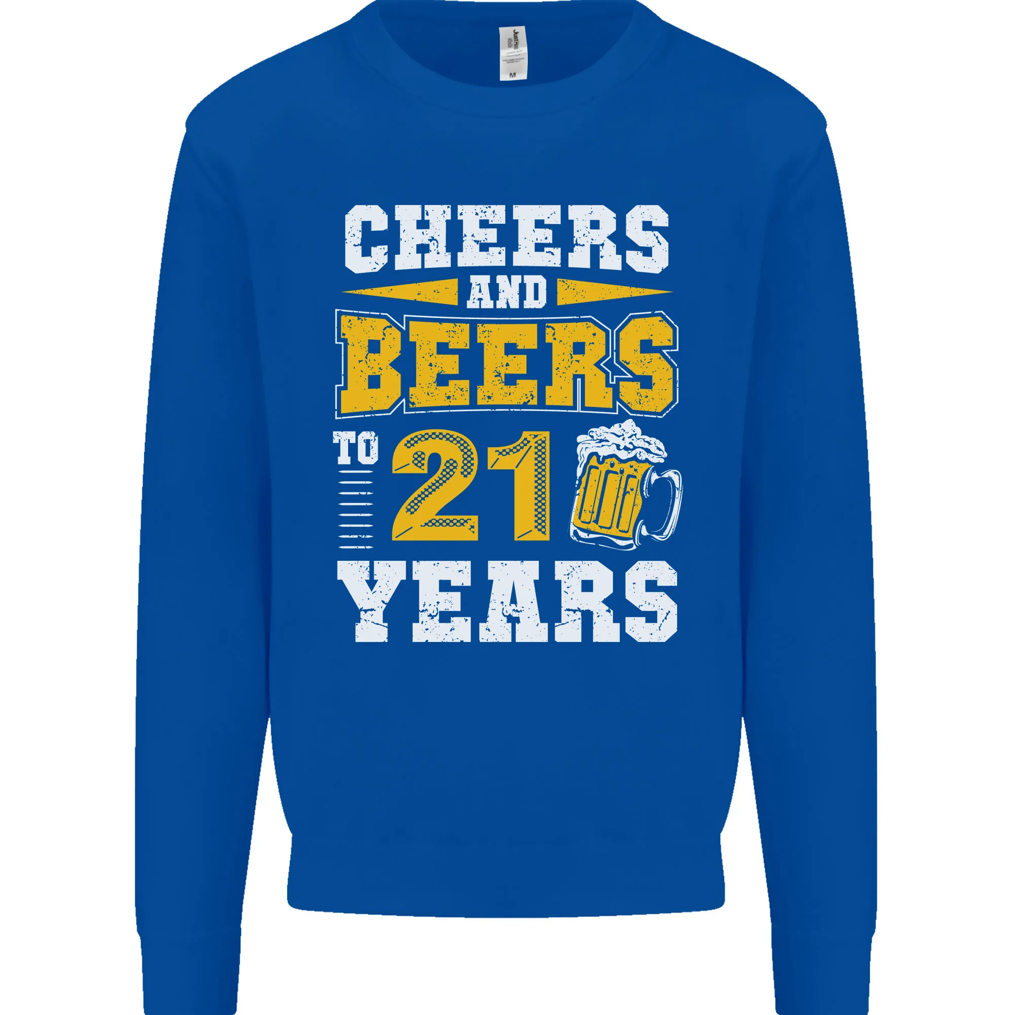 21st Birthday 21 Year Old Funny Alcohol Mens Sweatshirt Jumper