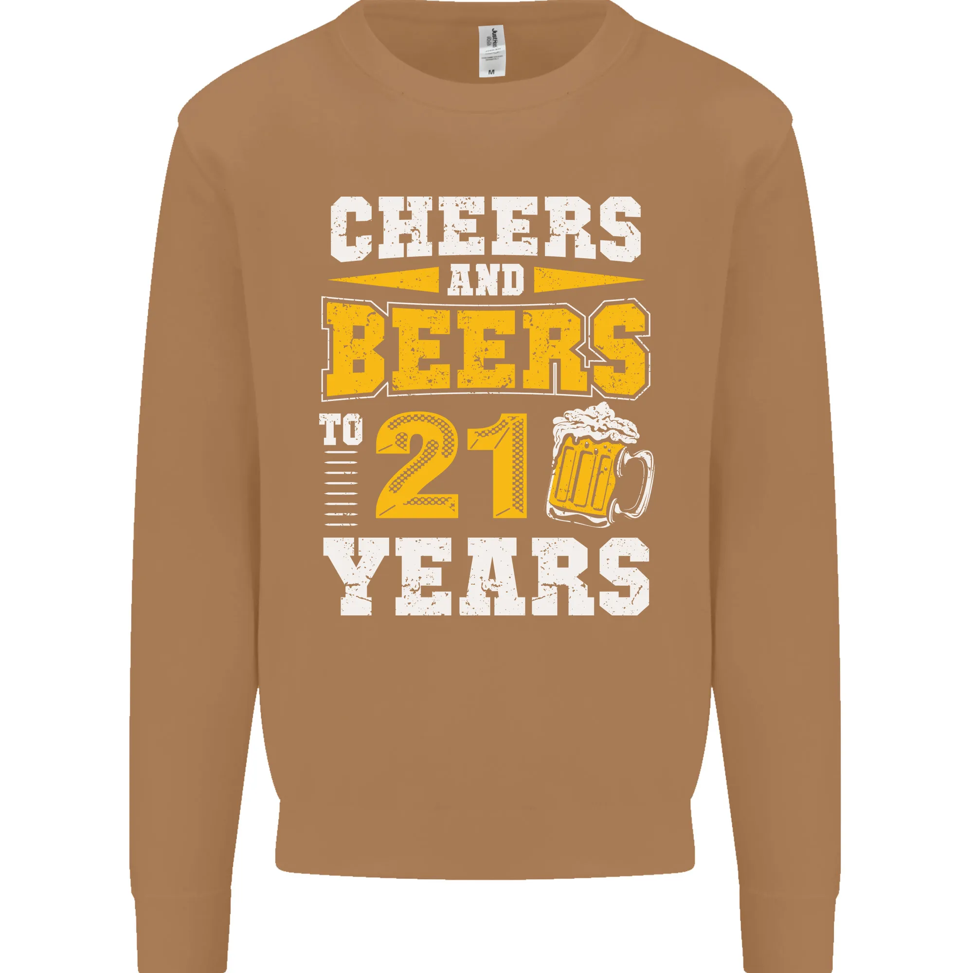 21st Birthday 21 Year Old Funny Alcohol Mens Sweatshirt Jumper