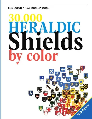 30,000 Heraldic Shields by color