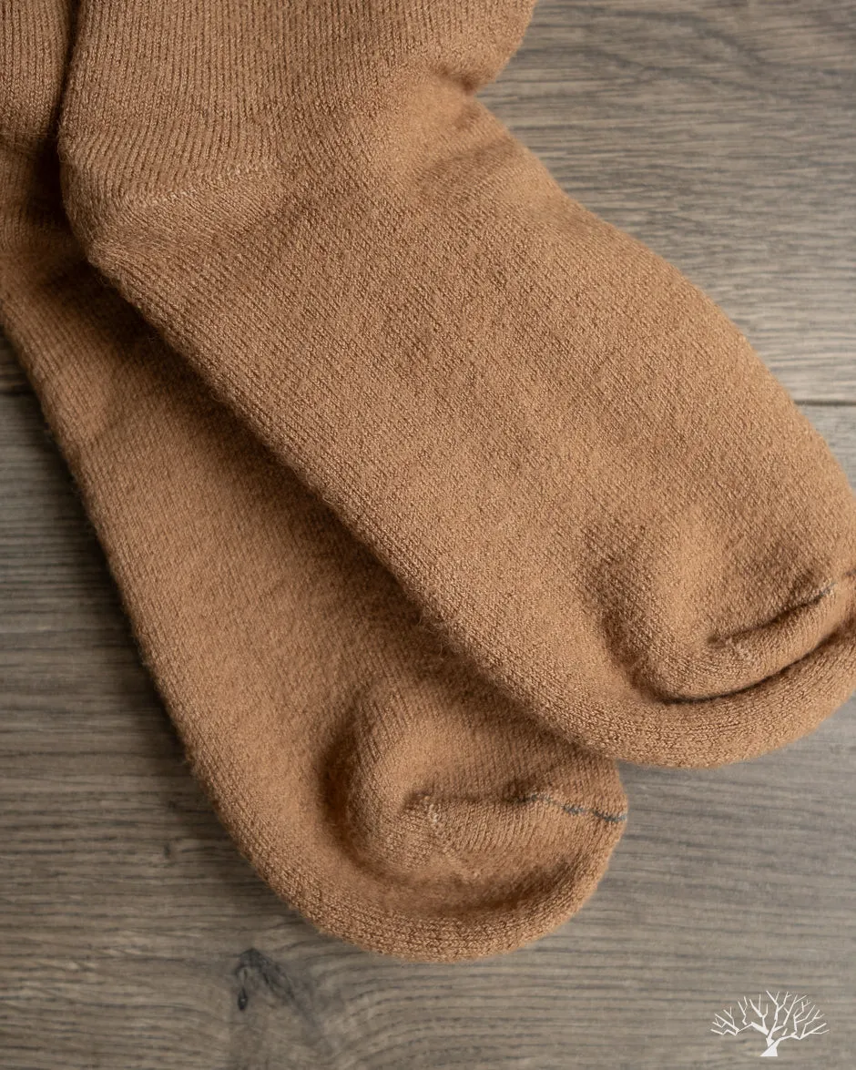 Alpaca Pile Sock - Camel