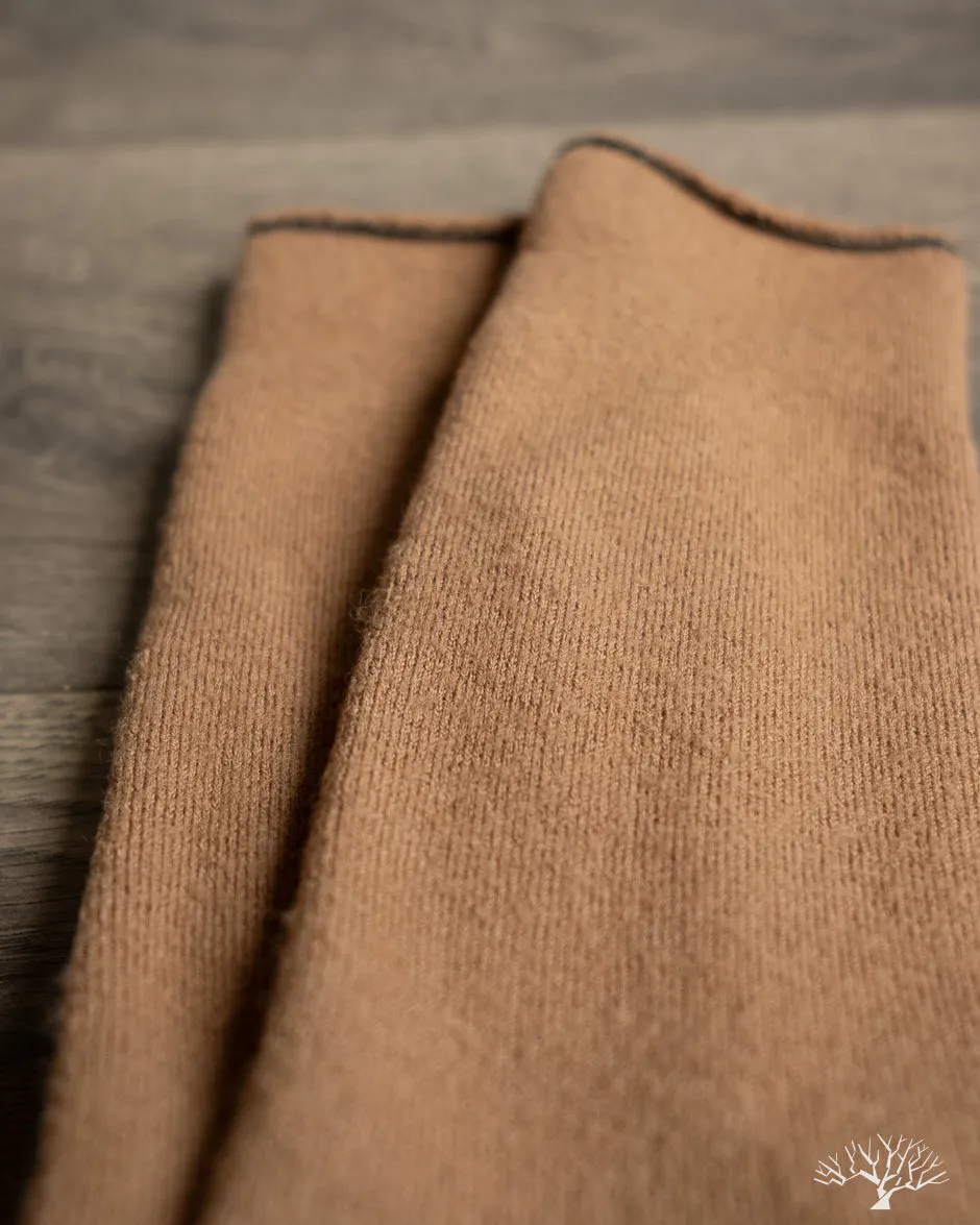 Alpaca Pile Sock - Camel