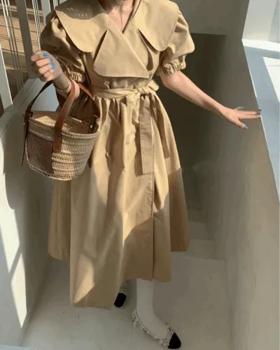 Ambre Trench Dress