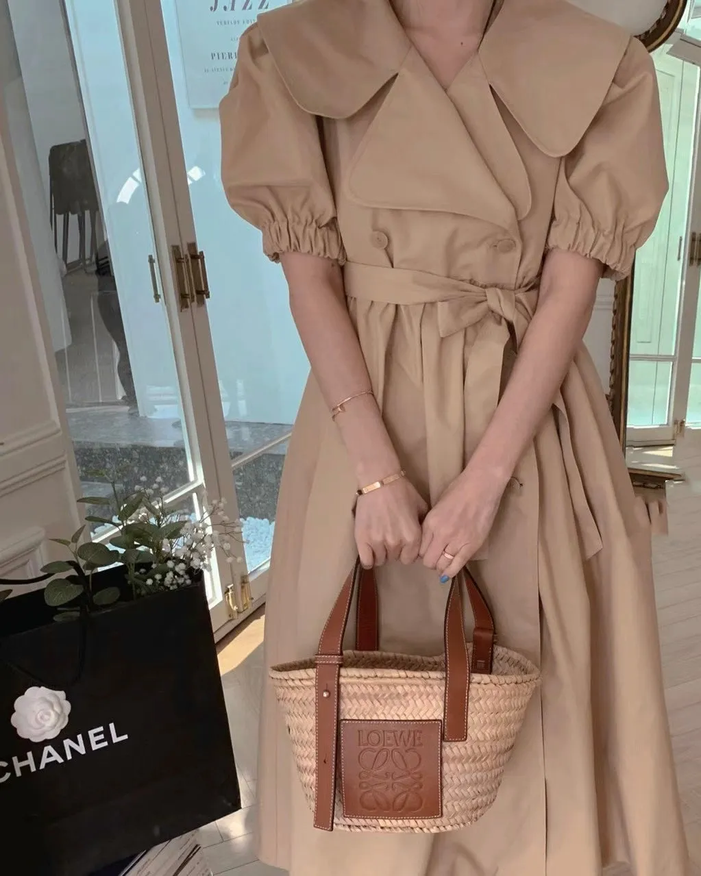 Ambre Trench Dress