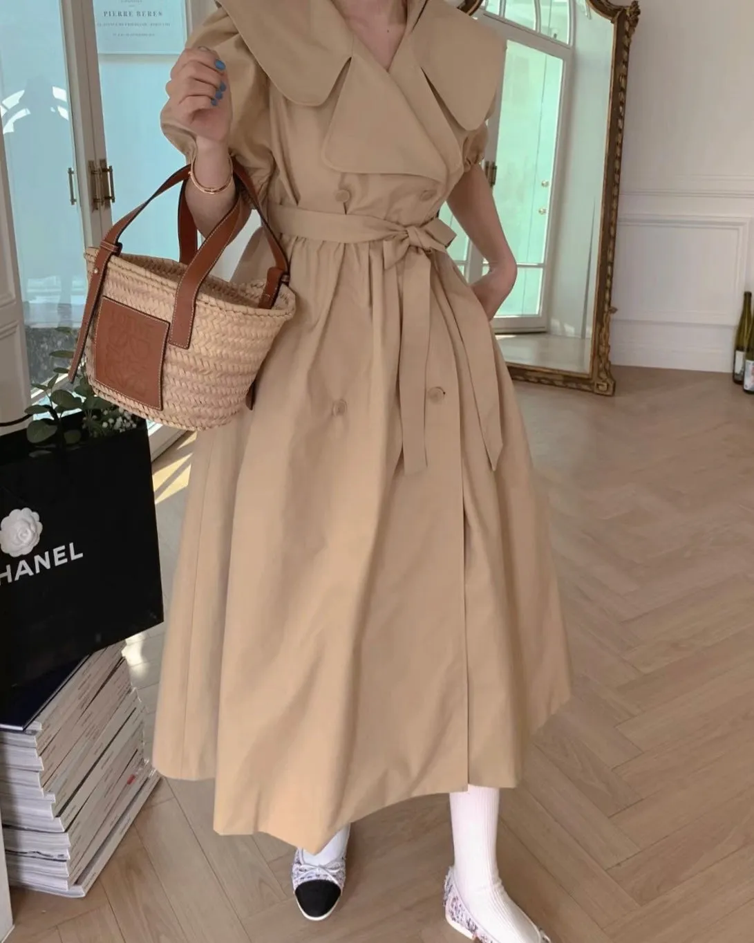 Ambre Trench Dress