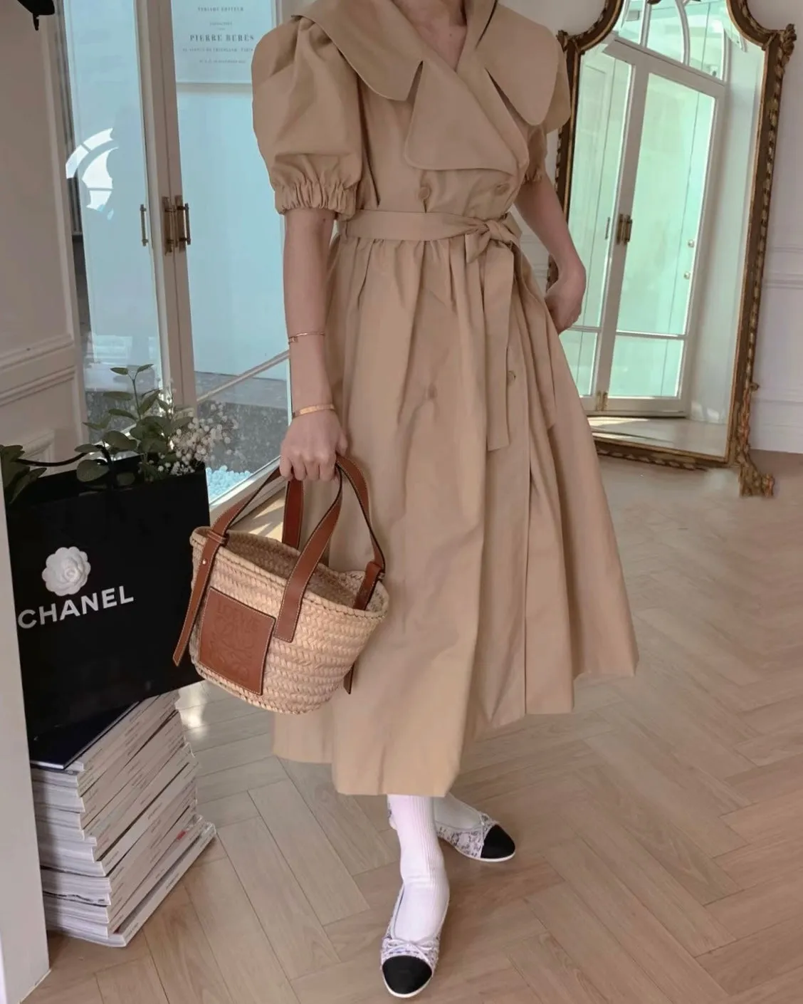 Ambre Trench Dress