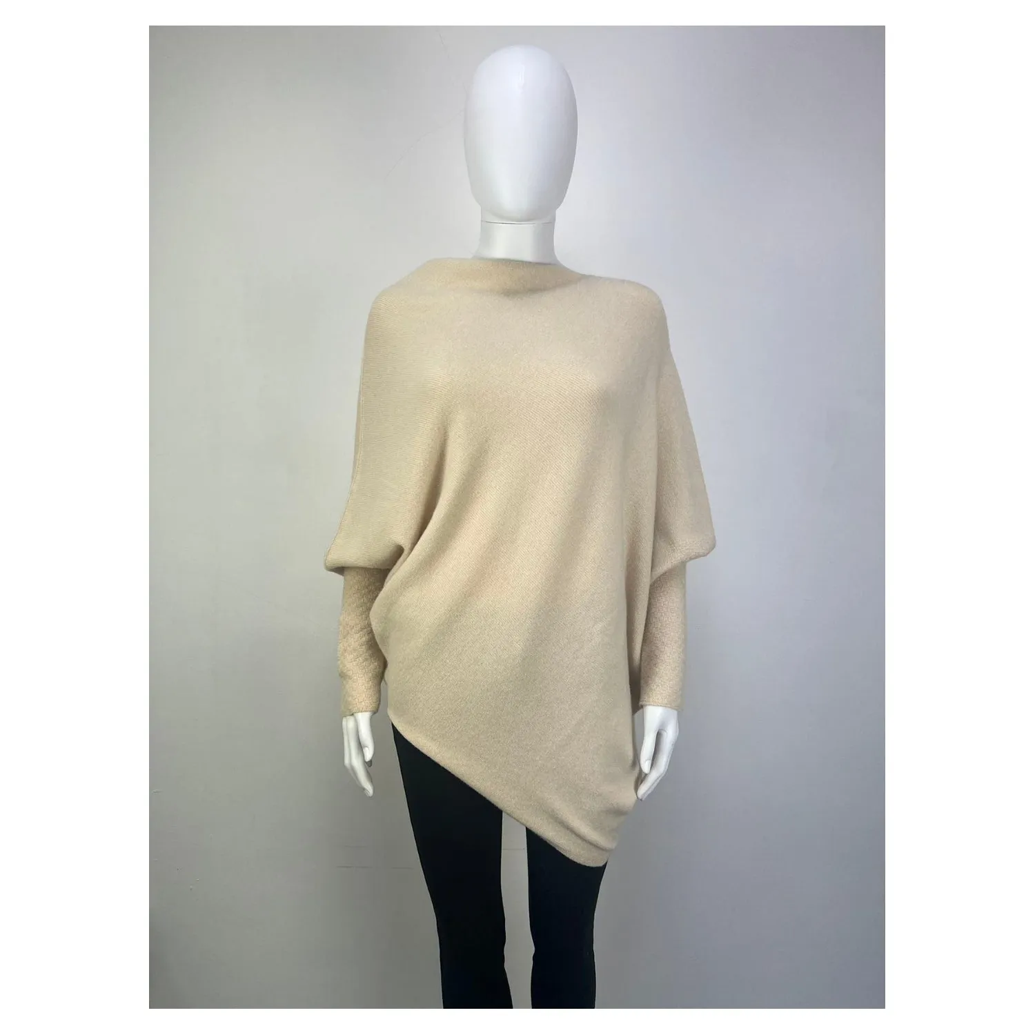 Arya Asymmetric Knit Jumper