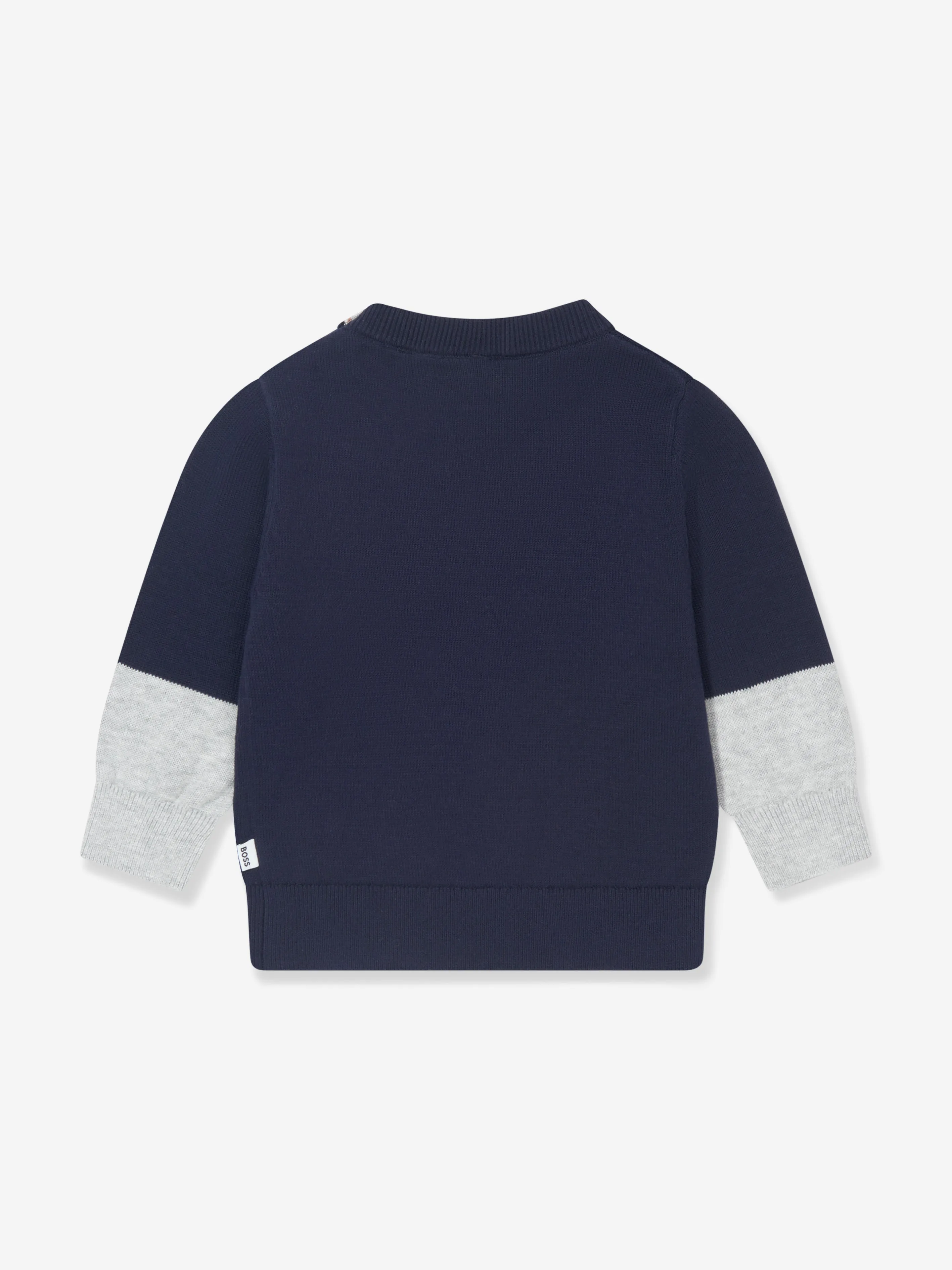 BOSS Baby Boys Knitted Logo Jumper