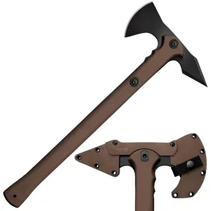 Cold Steel Trench Hawk - Carbon Steel Blade Flat Dark Earth Handle, 19 inch | CS90PTHF