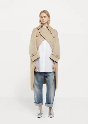 Cotton Gabardine Trench