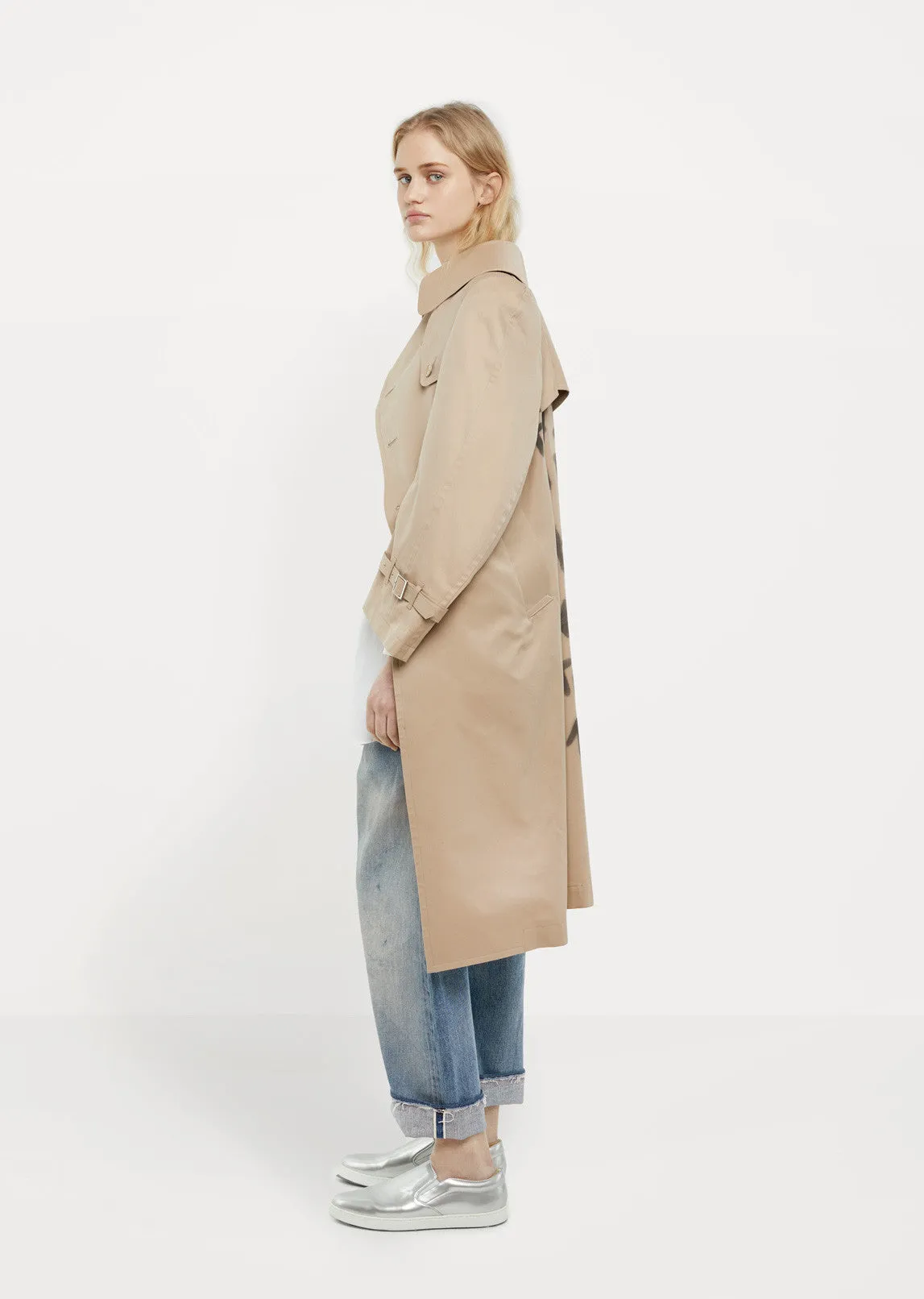 Cotton Gabardine Trench