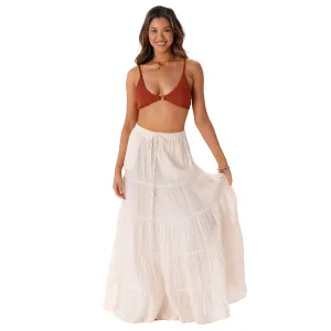 Cream Shipwrecked Maxi Skirt