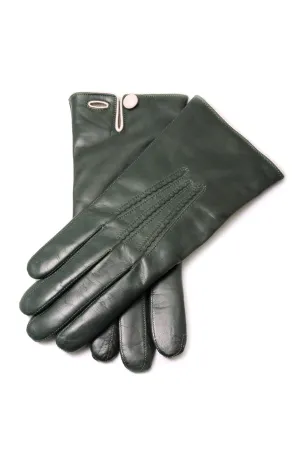 Dark Green Lamb Nappa Gloves