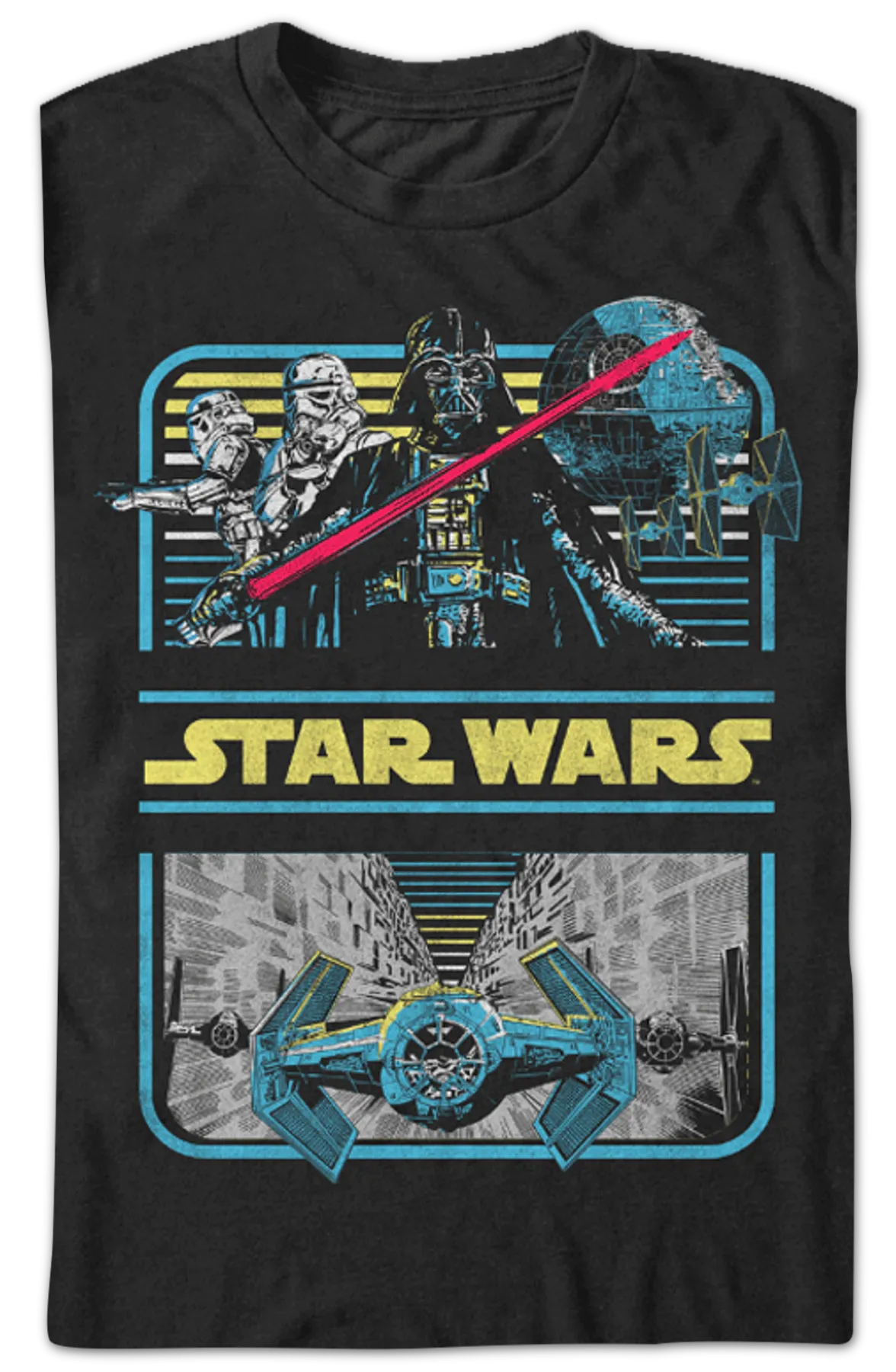 Death Star Trench Star Wars T-Shirt