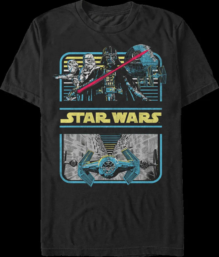 Death Star Trench Star Wars T-Shirt