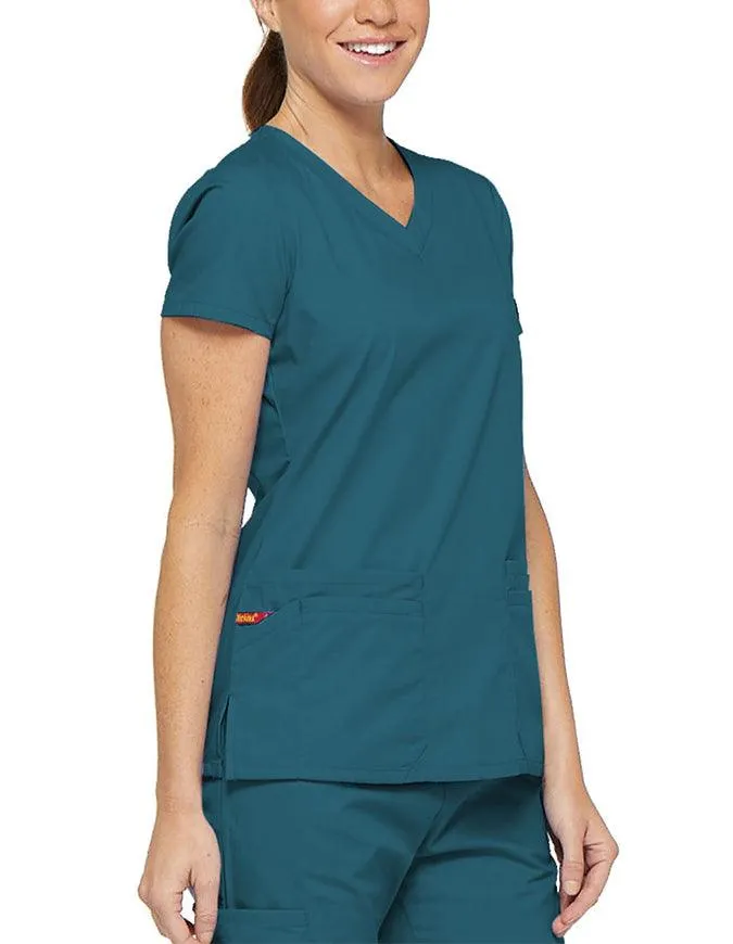 Dickies 26 Inch EDS Signature Women's V-Neck Scrub Top