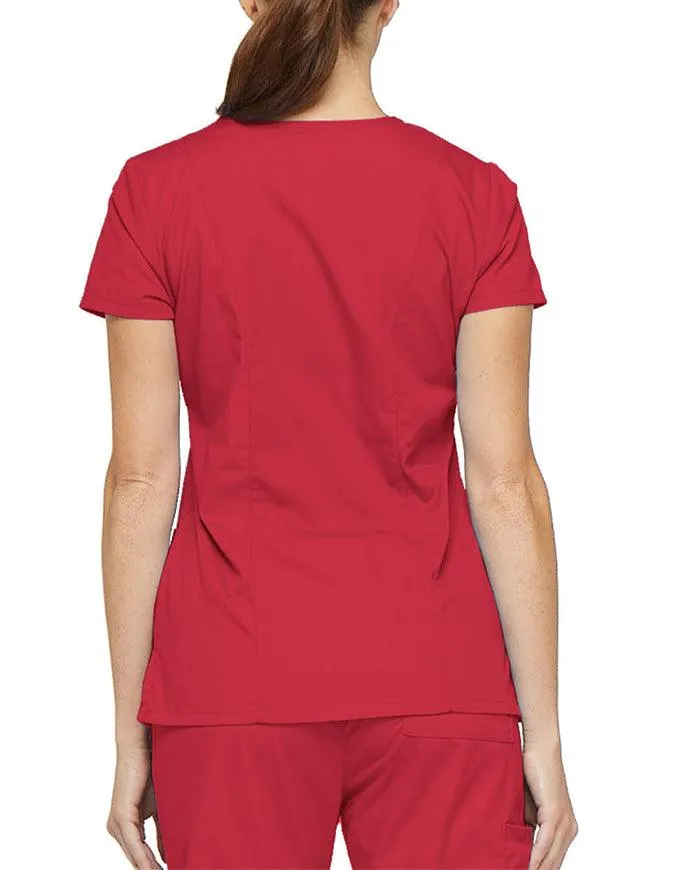 Dickies 26 Inch EDS Signature Women's V-Neck Scrub Top