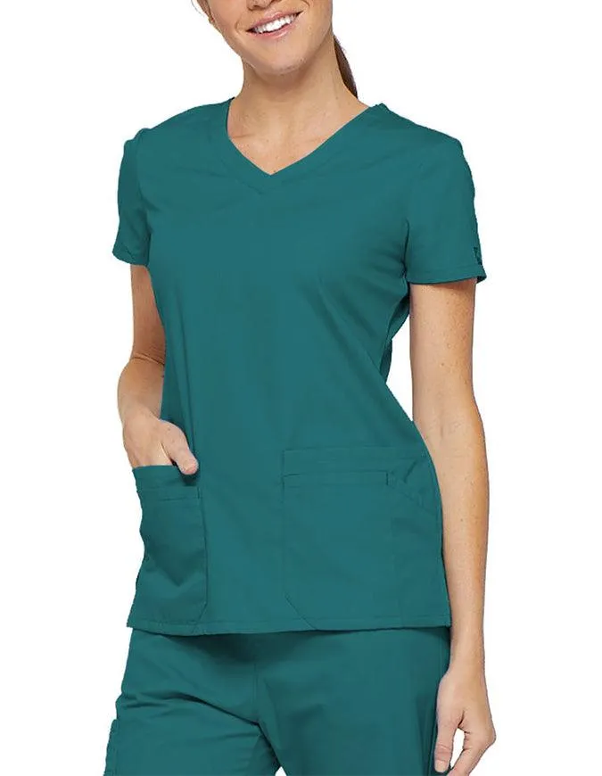 Dickies 26 Inch EDS Signature Women's V-Neck Scrub Top