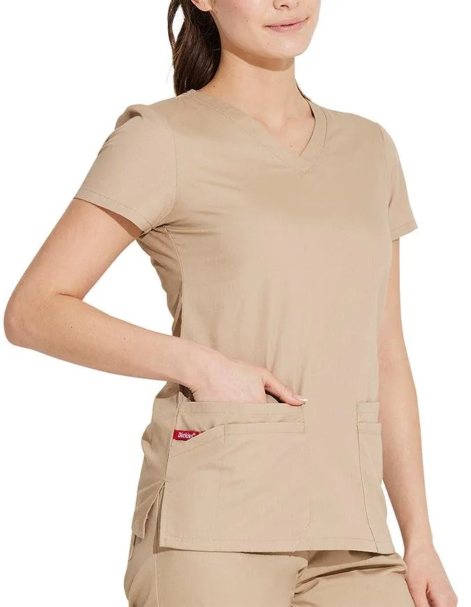 Dickies 26 Inch EDS Signature Women's V-Neck Scrub Top