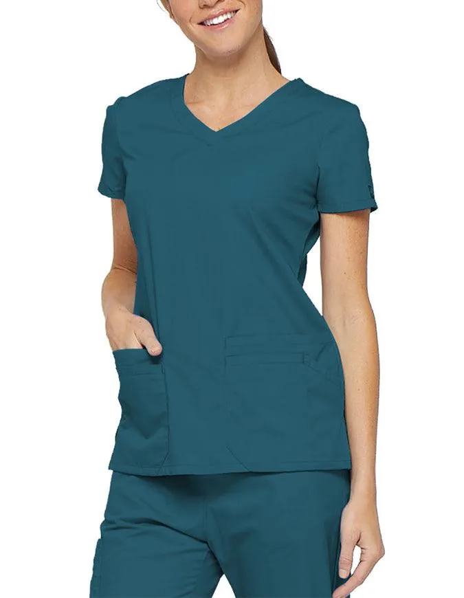 Dickies 26 Inch EDS Signature Women's V-Neck Scrub Top