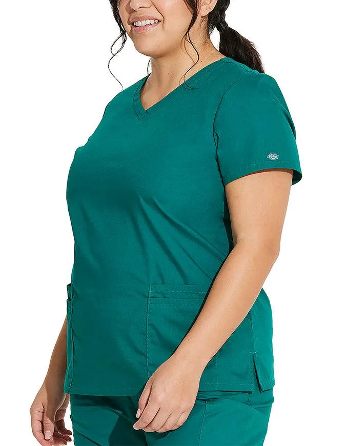 Dickies 26 Inch EDS Signature Women's V-Neck Scrub Top