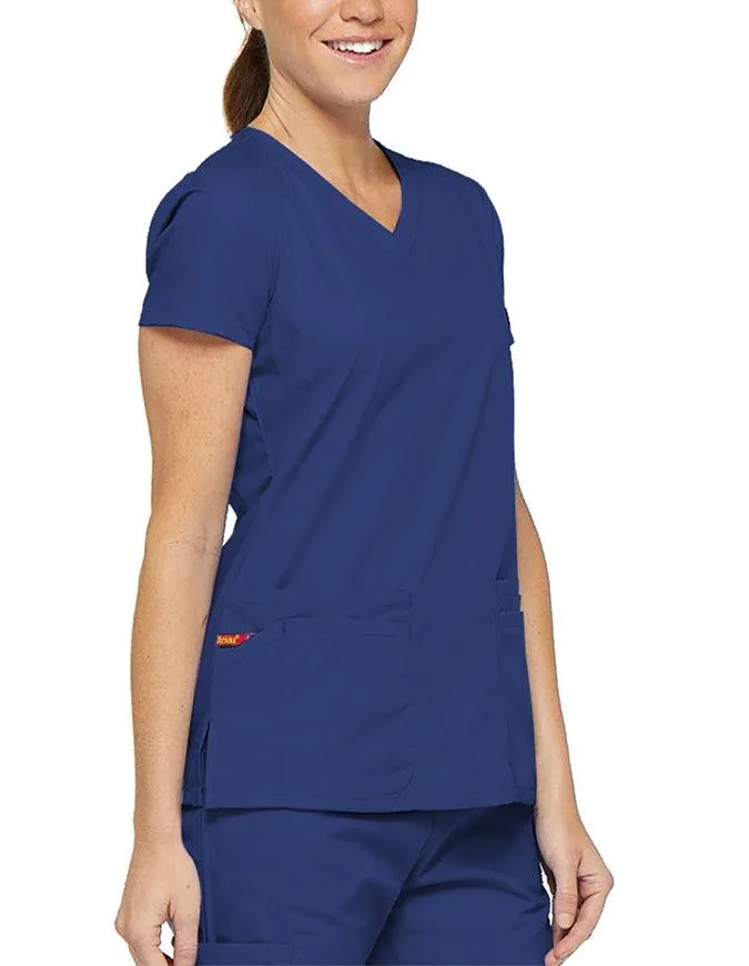 Dickies 26 Inch EDS Signature Women's V-Neck Scrub Top