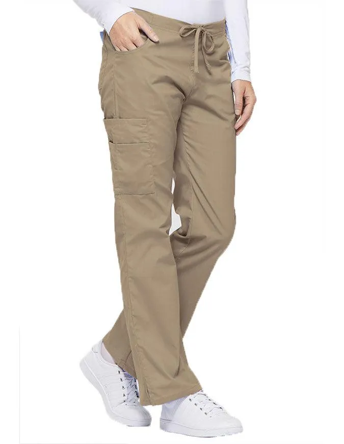 Dickies 30.5 Inch EDS Women's Drawstring Cargo Scrub Pant