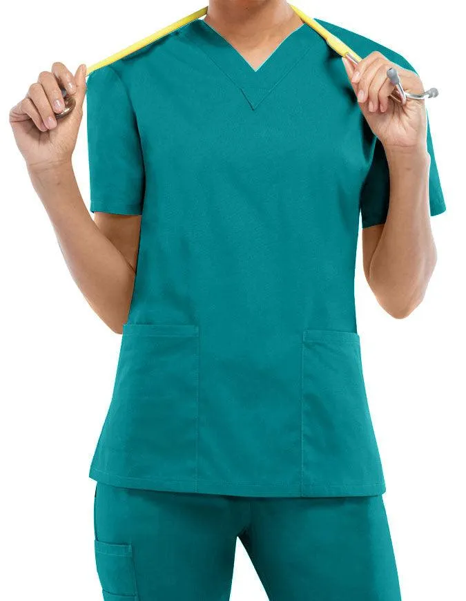 Dickies EDS 27 Inch Women's V-Neck Scrub Top