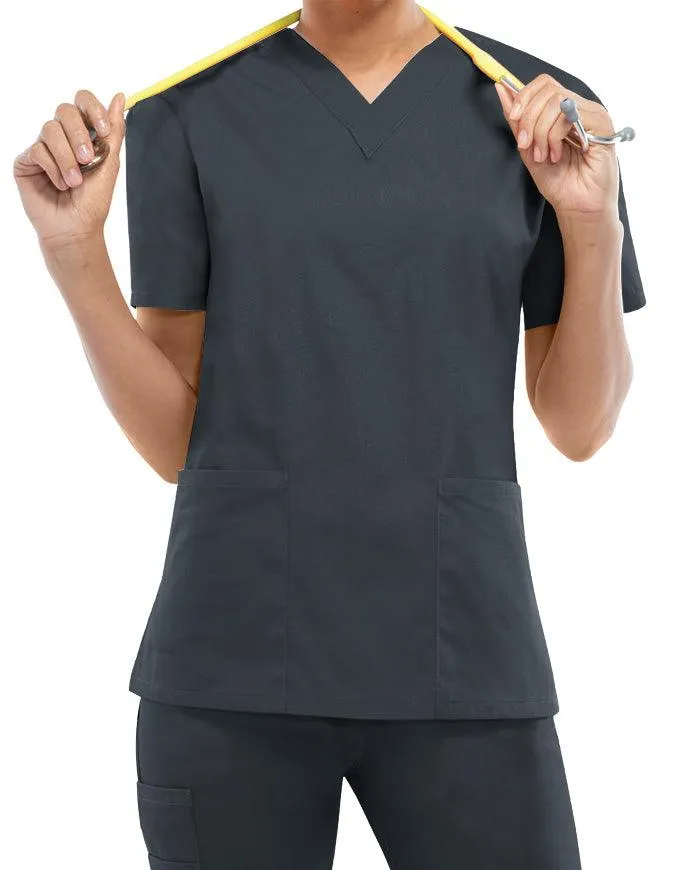 Dickies EDS 27 Inch Women's V-Neck Scrub Top