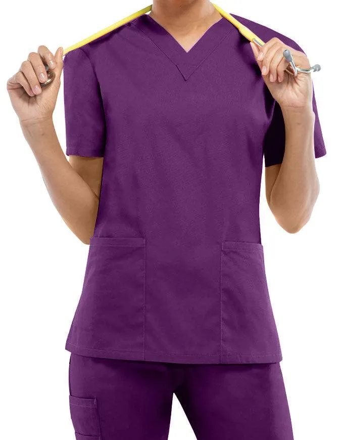 Dickies EDS 27 Inch Women's V-Neck Scrub Top