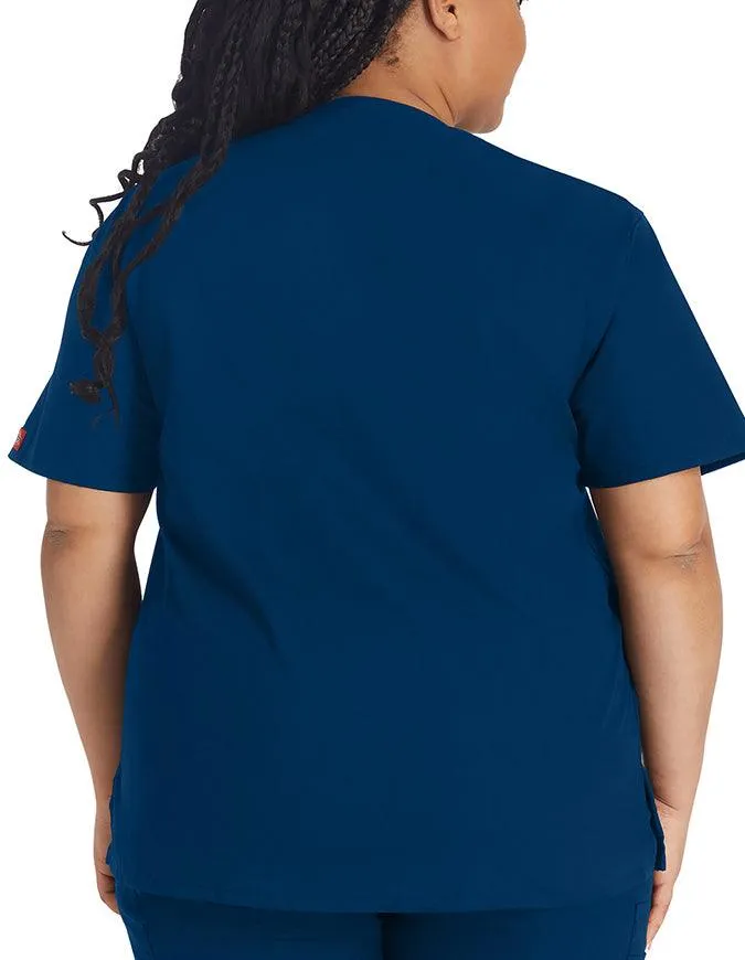 Dickies EDS 27 Inch Women's V-Neck Scrub Top