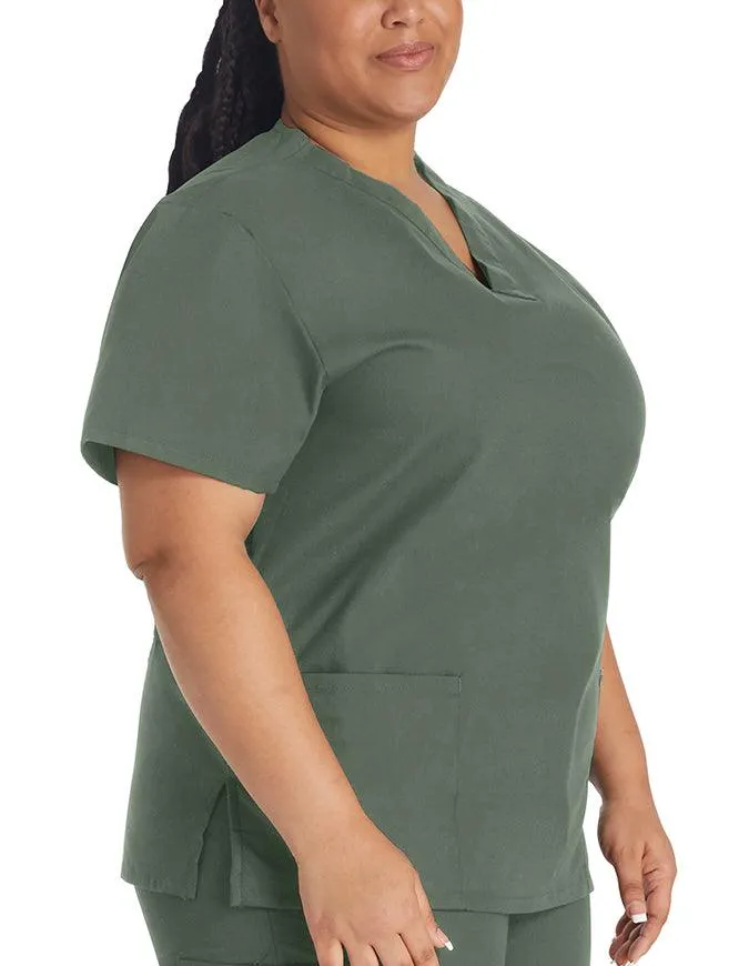 Dickies EDS 27 Inch Women's V-Neck Scrub Top