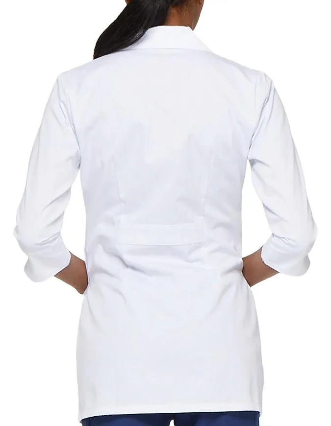 Dickies EDS Junior 30-Inch Women's White Medical Lab Coat