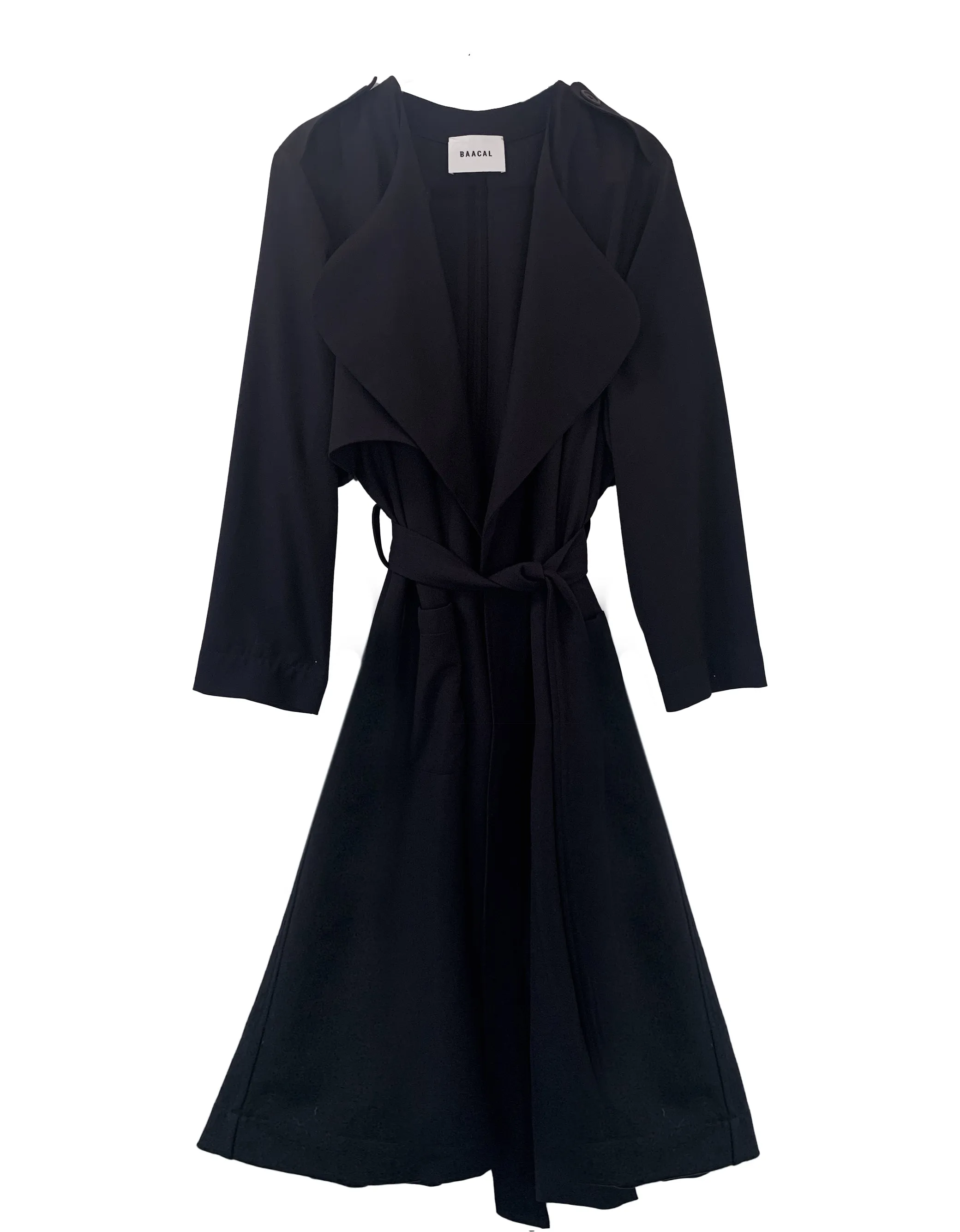 Ele Soft Trench - Deep Navy - BAACALxBECCA