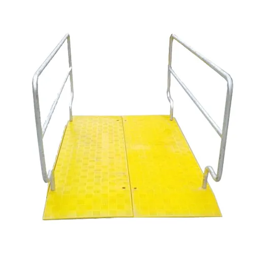 Heavy Duty Temporary Pedestrian Trench Cover Plastic Plates