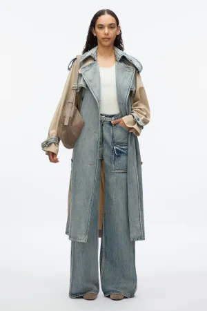 Hybrid Denim Trench