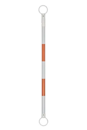 JBC™ 6' - 10' Orange And White ABS Plastic Cone Bar