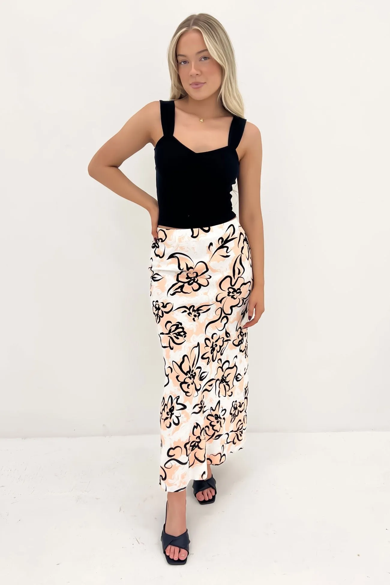 Karie Maxi Skirt Multi