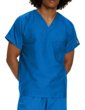 Landau ScrubZone 27.5 Inch Unisex V-Neck Scrub Top