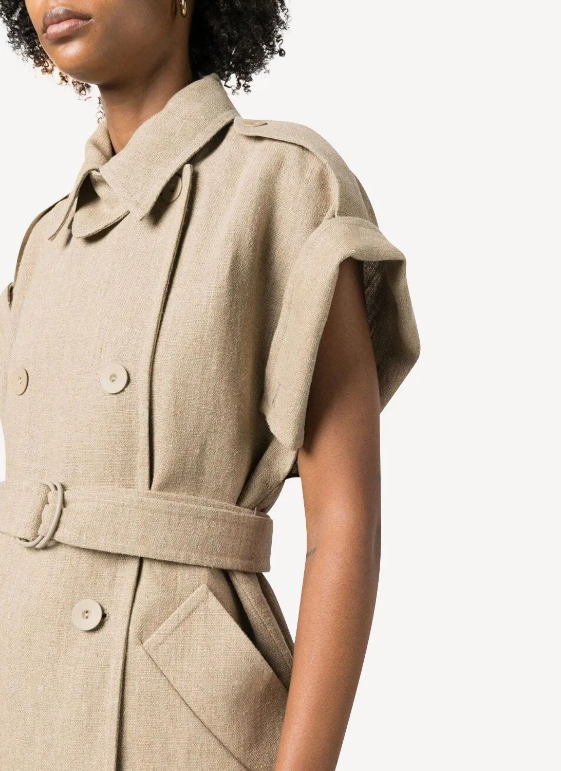 Max Mara - Trench - Beige - Femme