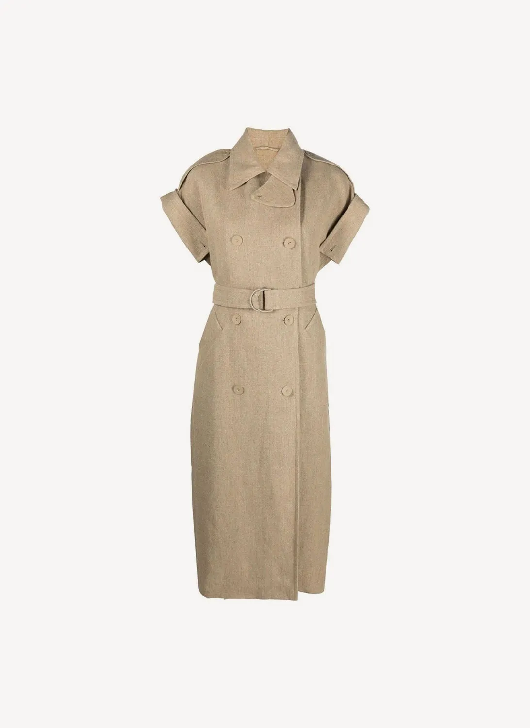 Max Mara - Trench - Beige - Femme