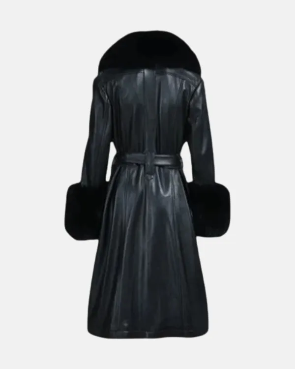 Mayfair Leather Trench