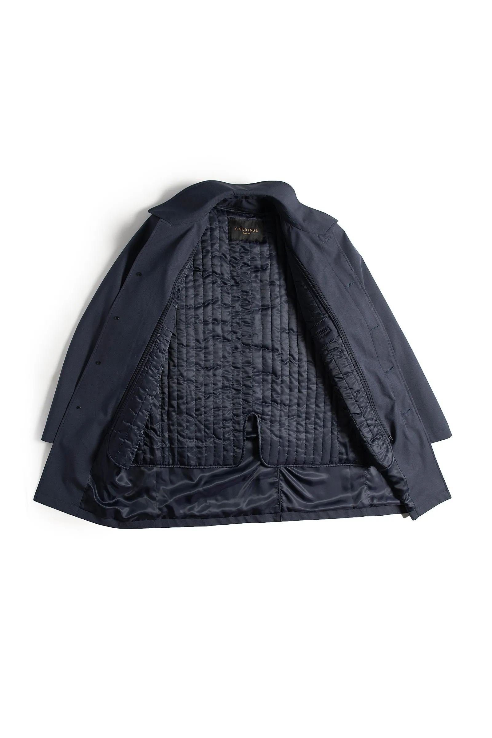 MCCORD BLUE RAINCOAT WITH PRIMALOFT LINING