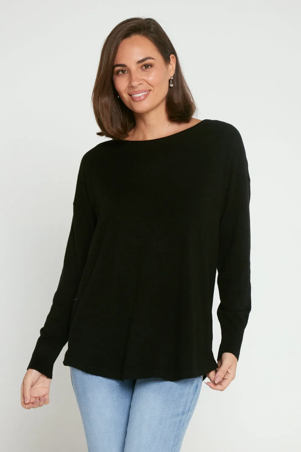 Nola Knit Jumper - Black