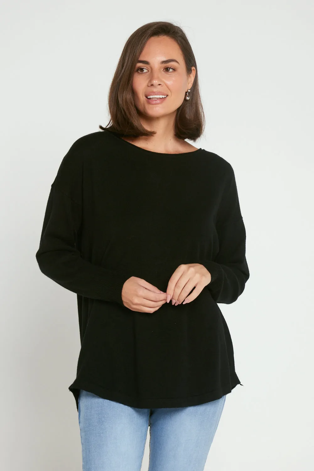 Nola Knit Jumper - Black