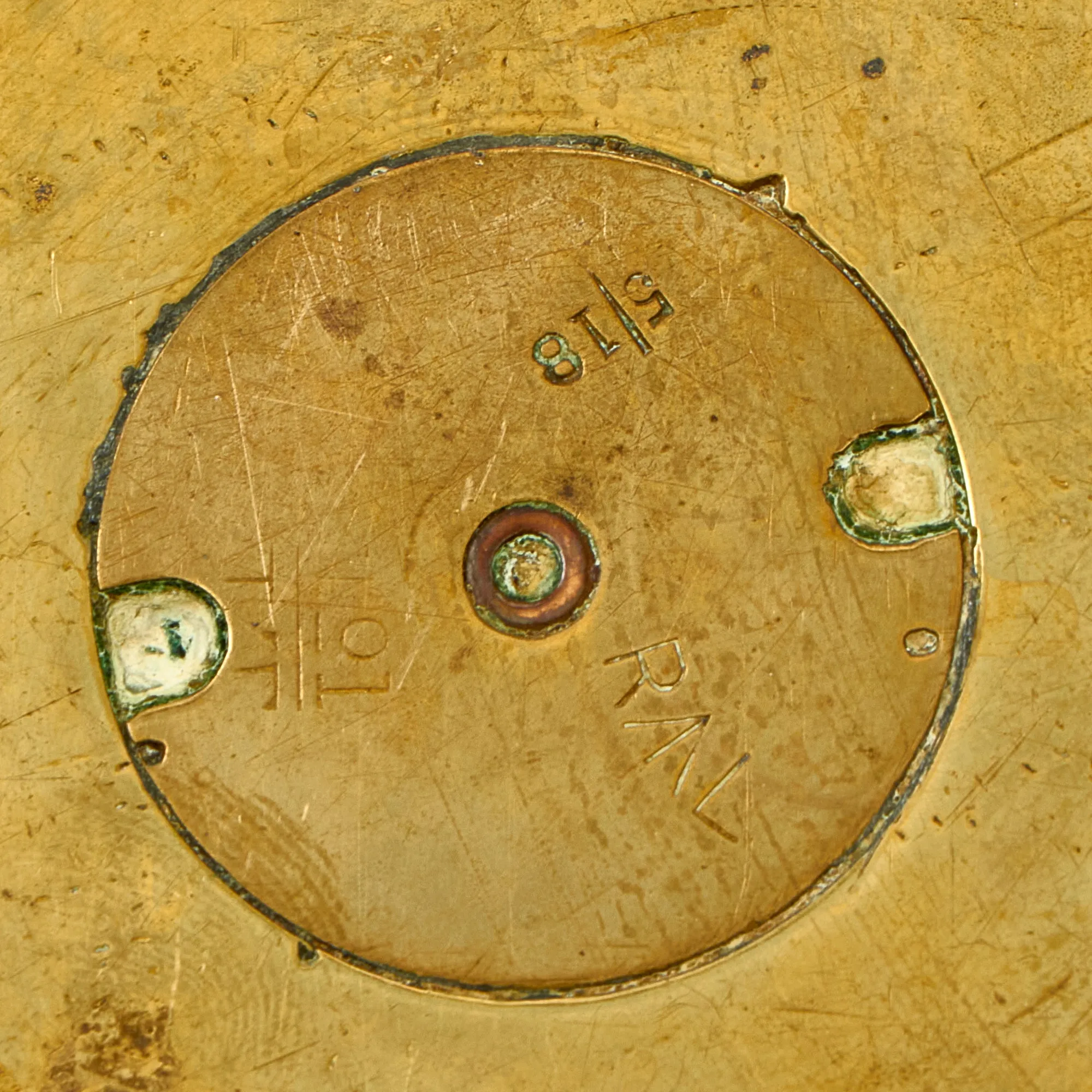 Original British WWI Trench Art Peaked Visor Cap As Featured In The Book “Trench Art, An Illustrated History” by Jane Kimball on Page 172 - Huntingdonshire Cyclist Battalion