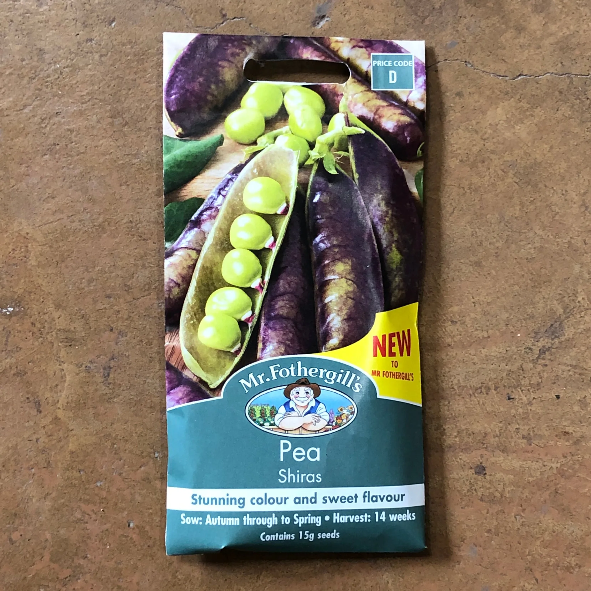 Pea 'Shiras' seeds