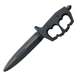 Rubber Training Trench Knife Double Edge