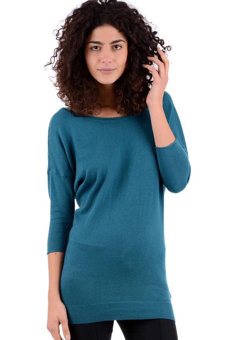 Scoop Neck Long Jumper