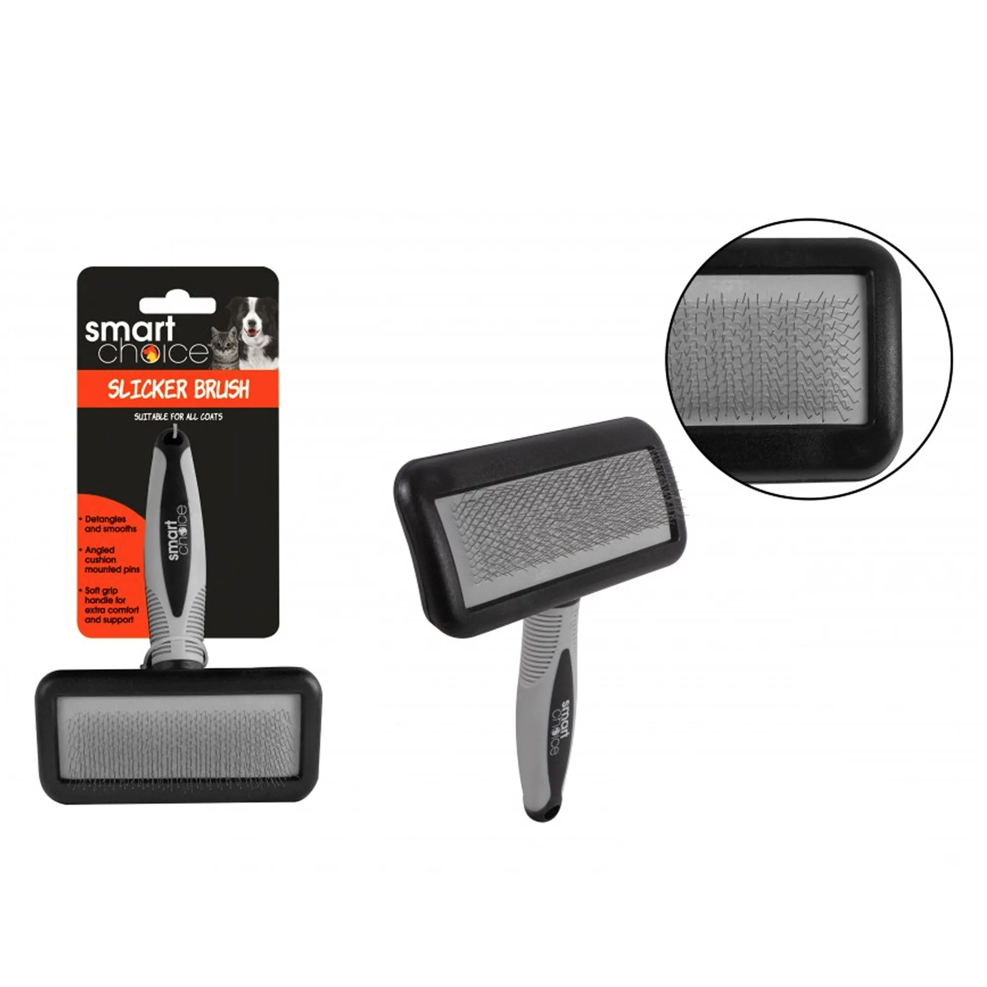 Smart Choice Slicker Grooming Brush